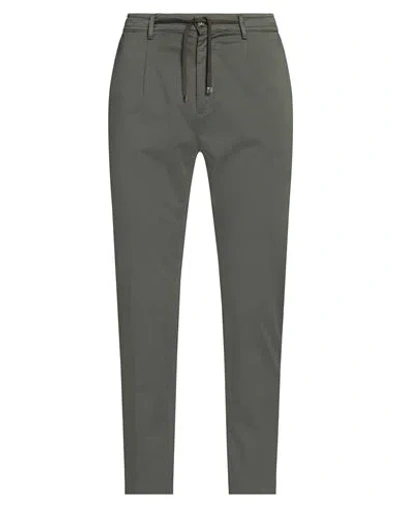 Cruna Man Pants Military Green Size 36 Cotton, Elastane