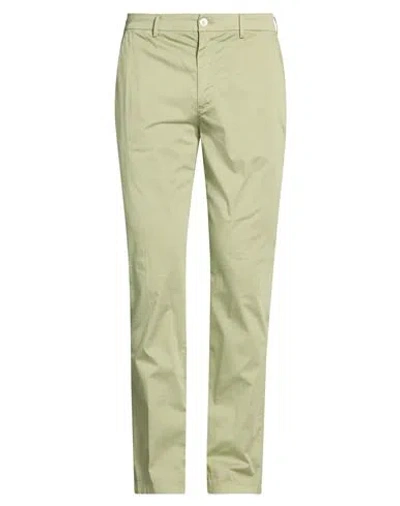 Cruna Man Pants Military Green Size 36 Cotton, Elastane