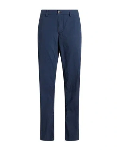 Cruna Man Pants Navy Size 36 Cotton, Elastane In Blue