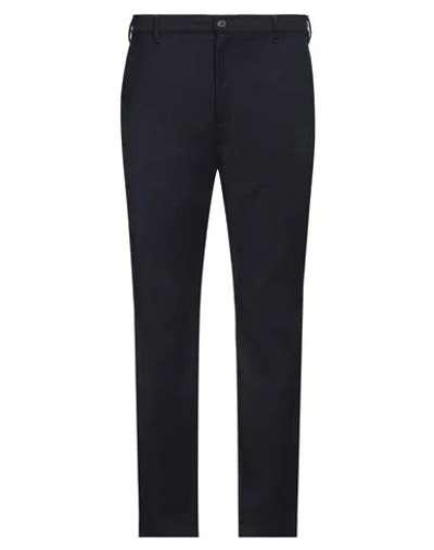 Cruna Man Pants Navy Size 38 Virgin Wool, Polyester, Elastane