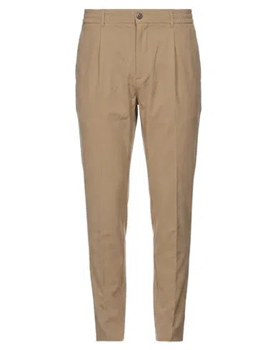 Cruna Man Pants Sand Size 28 Cotton, Polyamide, Elastane In Brown