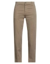 Cruna Man Pants Sand Size 38 Cotton, Elastane In Neutral