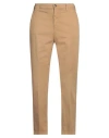 Cruna Man Pants Sand Size 38 Cotton, Elastane In Beige