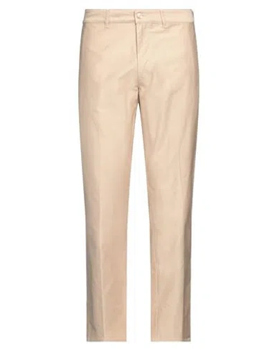 Cruna Man Pants Sand Size 38 Cotton In Pink