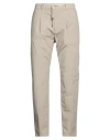 Cruna Man Pants Taupe Size 36 Cotton, Elastane In Neutral
