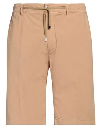 Cruna Man Shorts & Bermuda Shorts Sand Size 36 Polyester, Elastane In Beige
