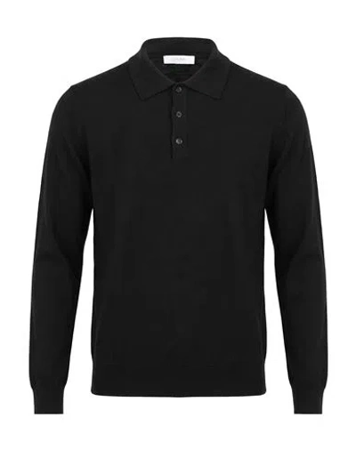 Cruna Man Sweater Black Size 40 Virgin Wool
