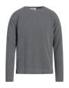 Cruna Man Sweater Grey Size 42 Cotton, Polyamide In Grey