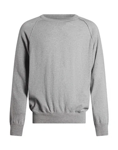Cruna Man Sweater Grey Size 44 Wool, Cashmere In Gray