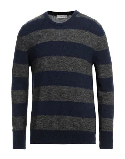 Cruna Man Sweater Navy Size 46 Alpaca Wool, Polyamide
