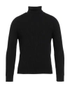 Cruna Man Turtleneck Black Size 44 Virgin Wool