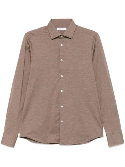 Cruna Manhattan Shirt In Brown