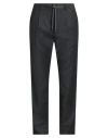 Cruna Marzotto For  Man Pants Charcoal Size 40 Virgin Wool, Elastane In Black