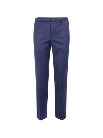 Cruna Midtown Tailored Wool Trousers In Blue