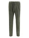 Cruna Mitte Corduroy Trousers In Green