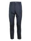 Cruna Mitte Drawstring Trousers In Blue