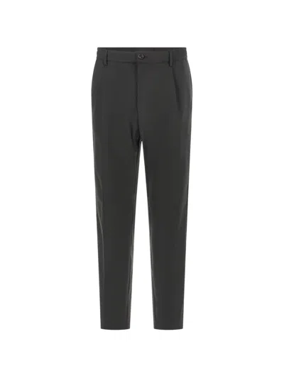 Cruna Mitte Pleated Trousers In Black