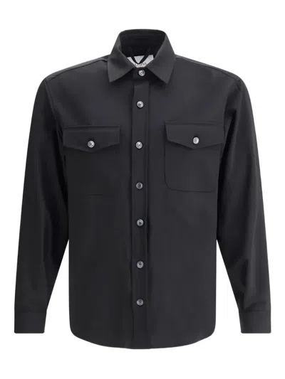 CRUNA OSAKA PATCH-POCKETS BUTTON-DOWN SHIRT