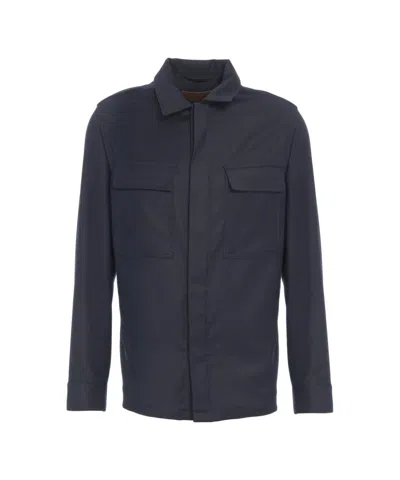 Cruna Overshirt 'bruges' In Black
