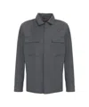 Cruna Overshirt 'bruges' In Blue