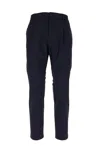 Cruna Pleated Trousers In Blue