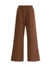Cruna Elasticated Pants In Brown