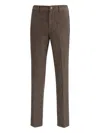 Cruna Patterned Trousers In Brown