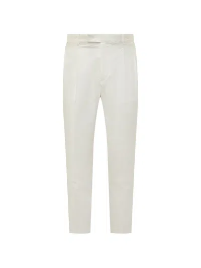 Cruna Pigalle Pleated Trousers In White