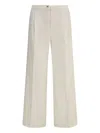 Cruna Pleated-front Trousers In White