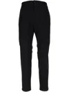 Cruna Pleated Trousers In Black