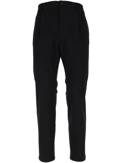 Cruna Pleated Trousers In Notte