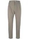 Cruna Pleated Trousers In Neutrals