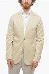 Cruna Side Vents Chelsea 2-button Blazer With Patch Pocket