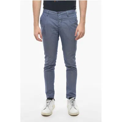 Cruna Single-pleat Newtown Pants In Blue
