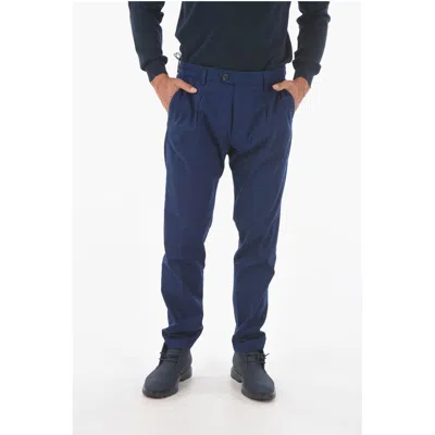 Cruna Single-pleated Raval1p. L Smooth Fit Men's Pants