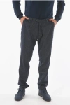 Cruna Single-pleated Raval1p.l. Herringbone Wool Blend Pants