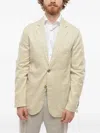 SINGLE-BREASTED PATCH-POCKETS BLAZER