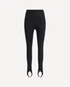 Cruna Bracket Stirrup Leggings In Black