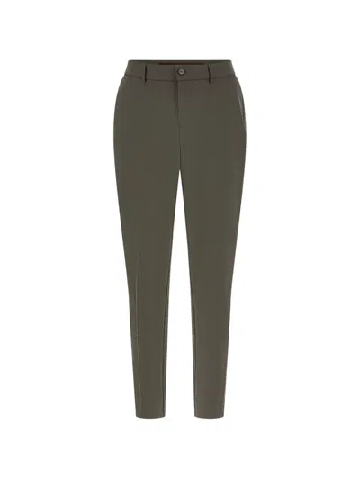 Cruna Solferino Tapered-leg Trousers In Green