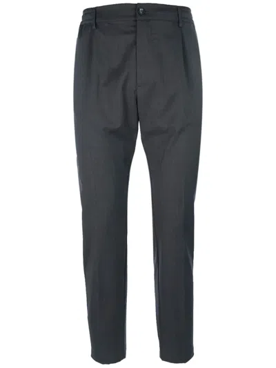Cruna Straight-leg Trousers In Grey