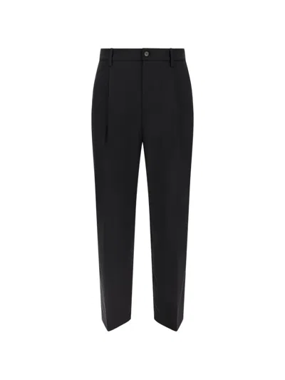 Cruna Straight-leg Trousers In Brown