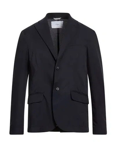 Cruna Studio Man Blazer Navy Size 42 Polyester In Black