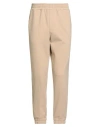 Cruna Studio Man Pants Beige Size 38 Polyester, Polyamide, Viscose, Elastane In Sand