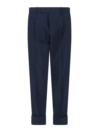 Cruna Tailored Trousers In Blue