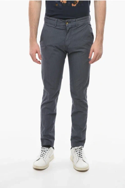 Cruna Tapered Fit Marais Chino Pants In Black