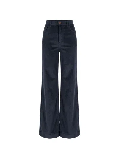 Cruna Taylor Corduroy Trousers In Blue