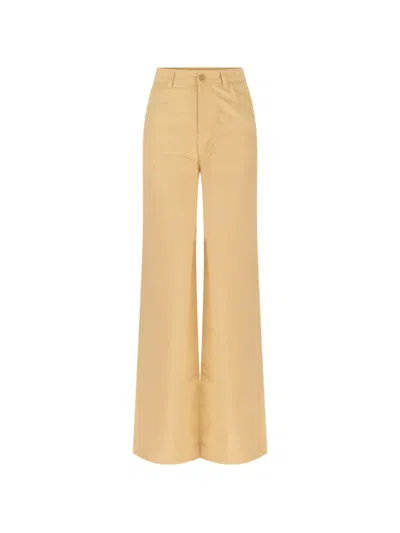 Cruna Taylor Corduroy Trousers In Metallic