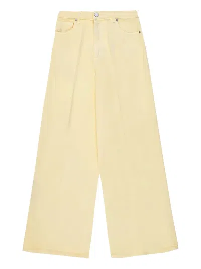 Cruna Taylor Trousers In Yellow