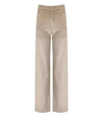 Cruna Taylor Nude Trousers In Beige