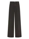 Cruna Taylor Wide-leg Trousers In Brown